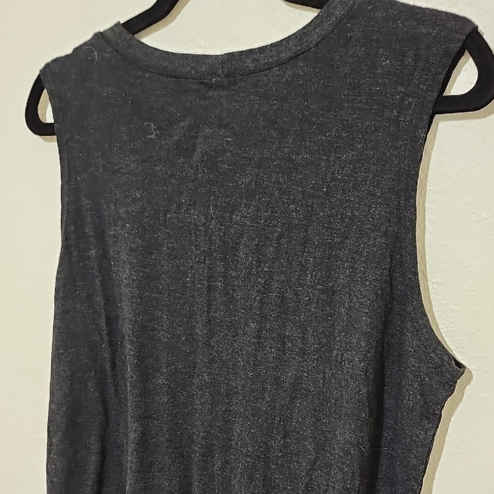 Monrow Black Muscle Tee Top - Picture 9 of 11